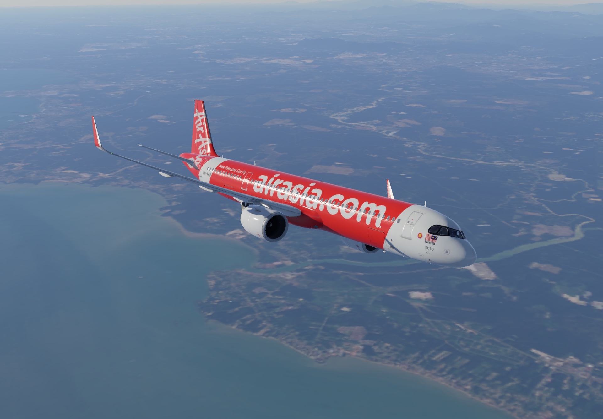 Airbus A321neo on Infinite Flight